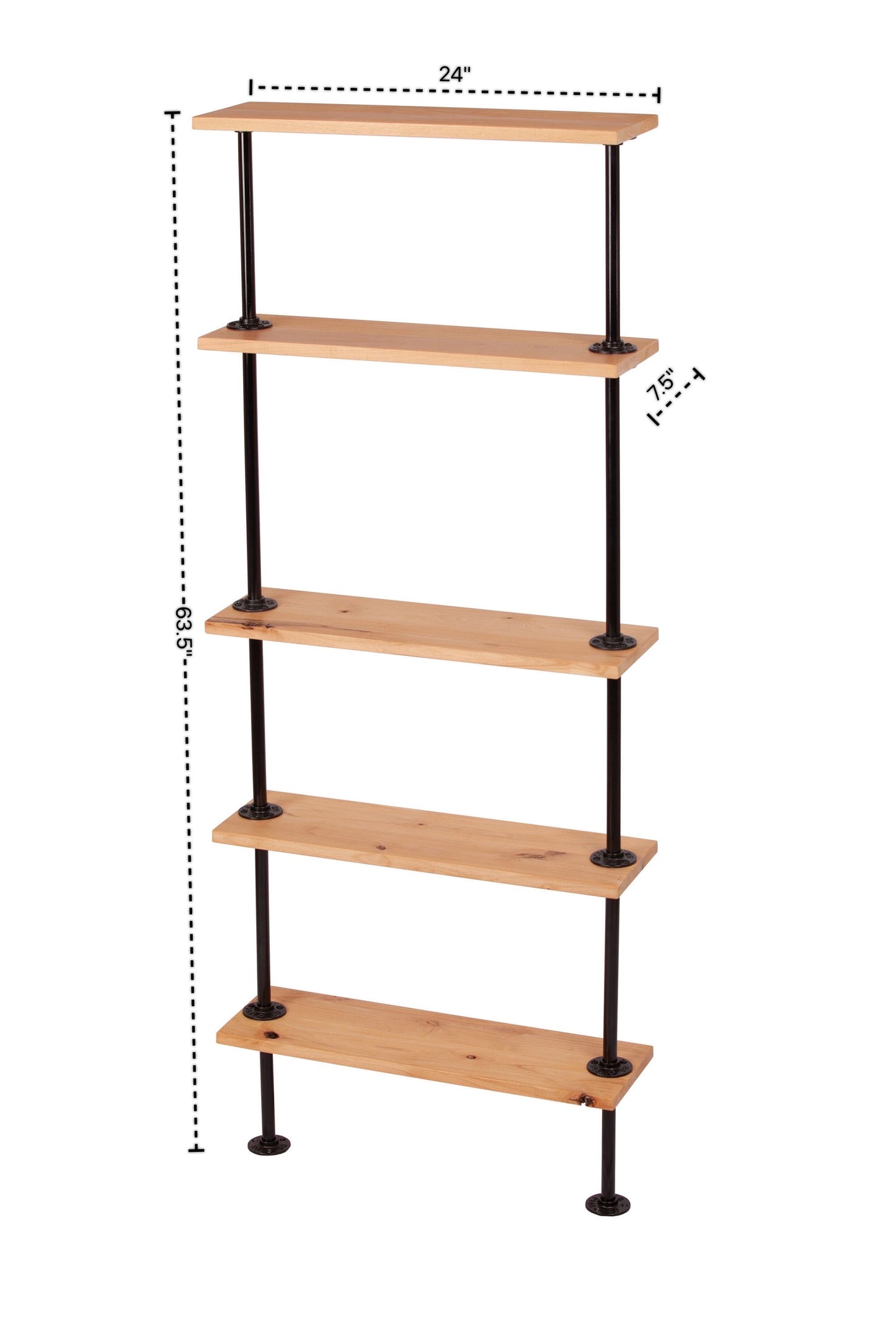 5 Tier Lit/Unlit Shelf