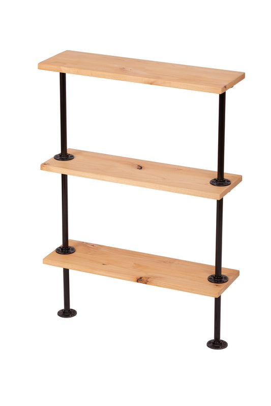 3 Tier Lit/Unlit Shelf