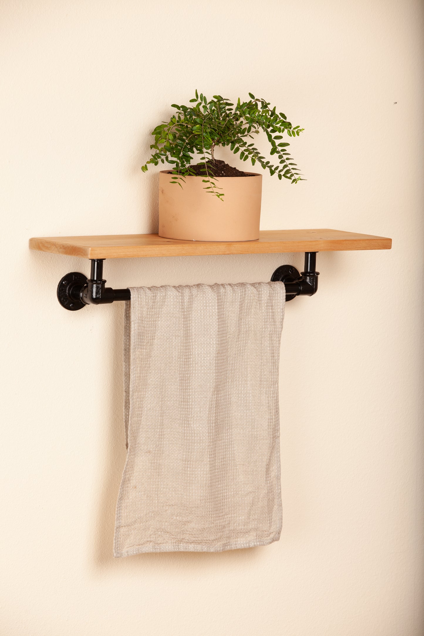 Towel rack + Shelf
